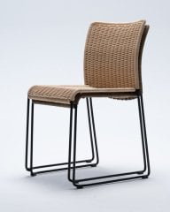 Side Rattan Sandalye